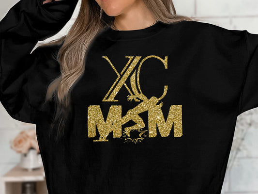 Cross Country Mom Sweatshirt, Cross Country Mom Shirt, XC Mom Shirt, High School Cross Country shirt, XC Mom Gift, Track & Field