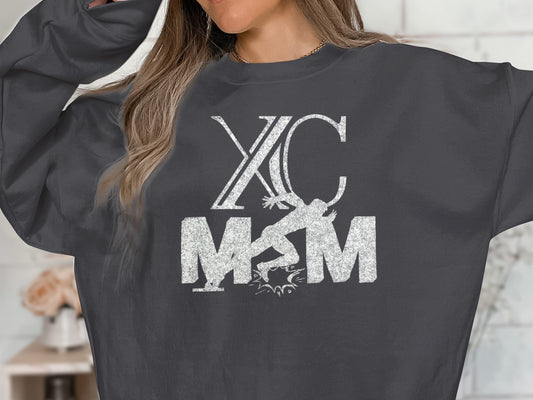Cross Country Mom Sweatshirt, Cross Country Mom Shirt, XC Mom Shirt, High School Cross Country shirt, XC Mom Gift, Track & Field