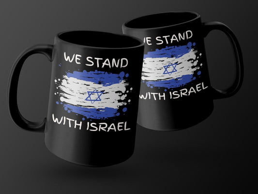 We stand with Israel flag T-Shirt, Israel T-shirt, Tshirts for Men and Women