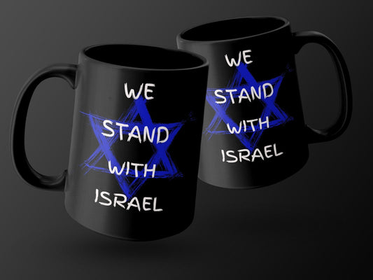 We stand with Israel Star of David T-Shirt, Israel Flag, Jewish Pride, Hanukkah Gift,Stronger Together, Equal Rights for All, Tikkun Olam