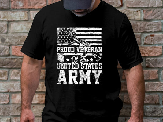 Veteran's Day Shirt, Fathers Day Gift Veteran, Proud Veteran, Veterans Day Gift, Military Gift, American Flag, UW Military Veterans Gift