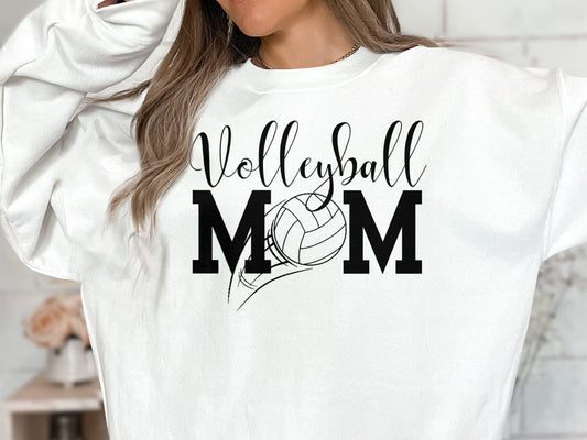 Volleyball Mom Sweatshirt for Mom Volleyball Shirt Mom T Shirt for Women Volleyball Mom T-shirt Mothers Day Gift for Volleyball Mom Shirt