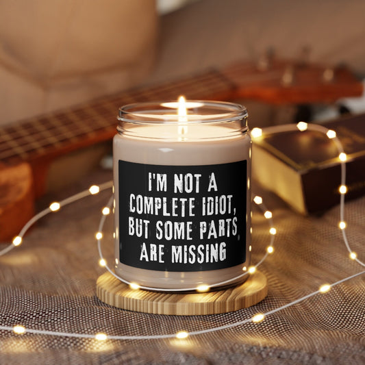 Funny Sarcastic Candle, Cute Vegan Candle, Gift For Him, Boyfriend Gifts, Coworker Gift, Gift For Husband, Funny Friend Gift, Soy Candle