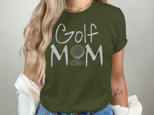 Golf Mom Sweatshirt, Golf Shirt for Mom, Golf Mom T-shirt, Mothers Day Gift for Golf Mom, Golf Mama Tee, Golf Lover Tee